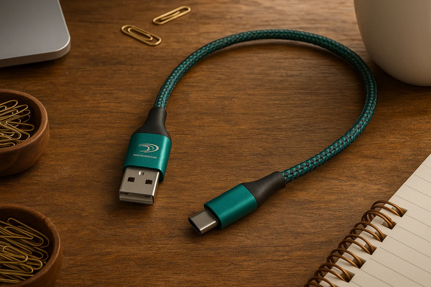1ft USB-A to USB-C Cable
