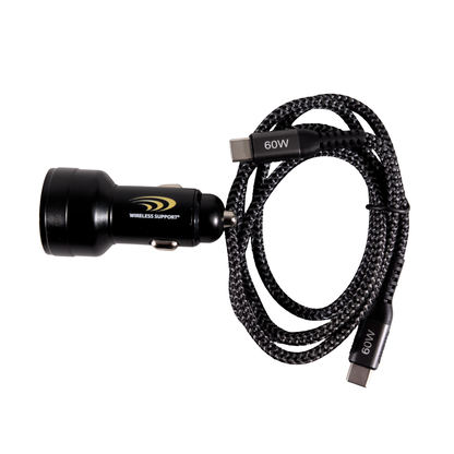 Heavy-Duty Premium 54W Vehicle Charger w/ Digital Readout